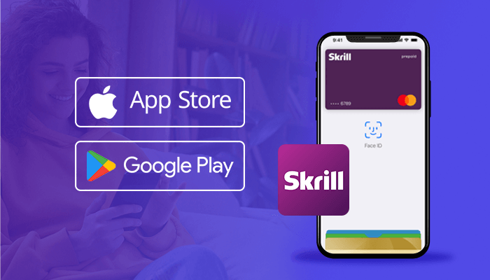 Betala med Skrill via mobil app