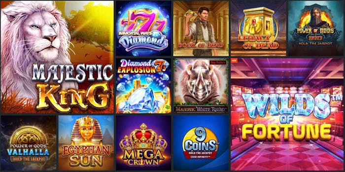 1bet urval av spel