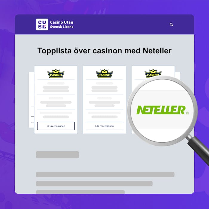 Välj ett Neteller casino