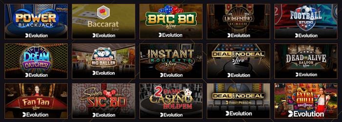 Utomordentlig kvalitet på live spelen hos 21 Casino