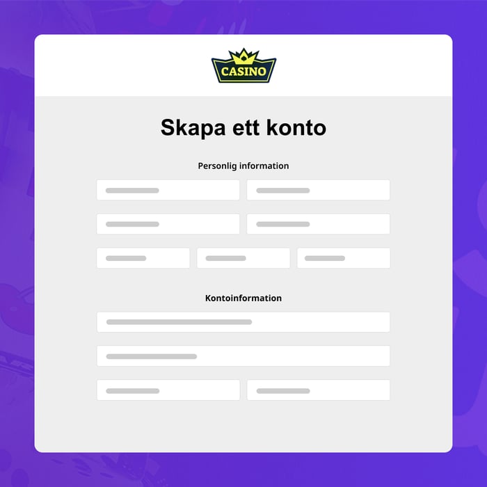 Öppna ett konto