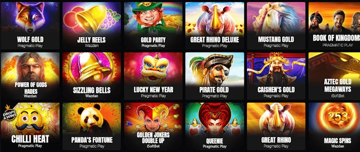 Brett utbud av jackpot slots på 31Bet