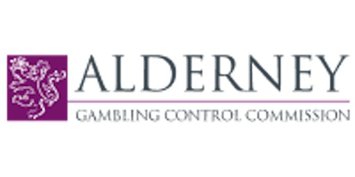 Logotypen för Alderney Gambling Control Commission.