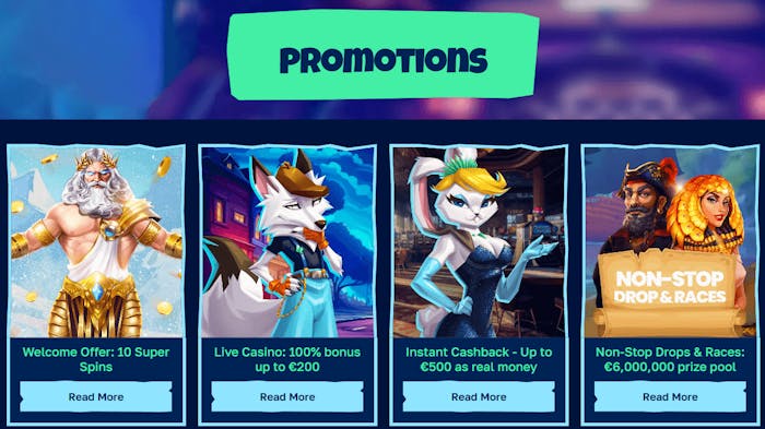 Bonusar på Arctic Casino.