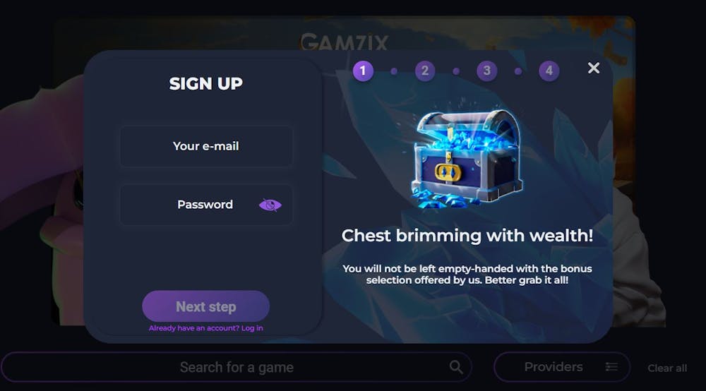 betitall casino registrerningssida