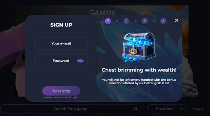 betitall casino registrerningssida
