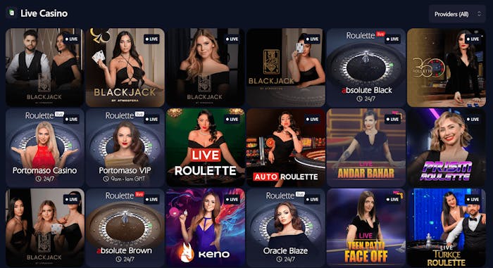 Bets.io Live casino