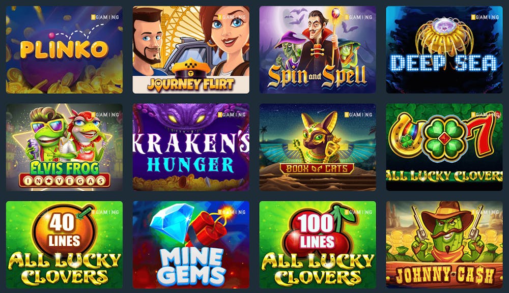 Screenshot på spel som BGaming erbjuder på casino utan svensk licens.