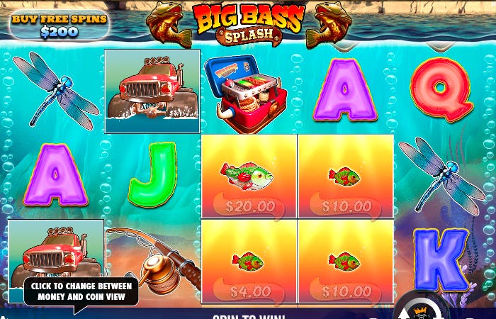 Big Bass Splash: Information och detaljer logo