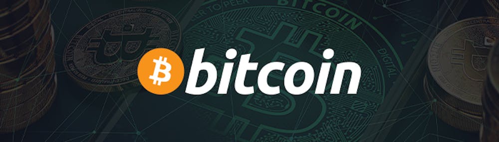 Logotypen för kryptovalutan Bitcoin (BTC).