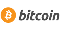 Logotypen för Bitcoin.