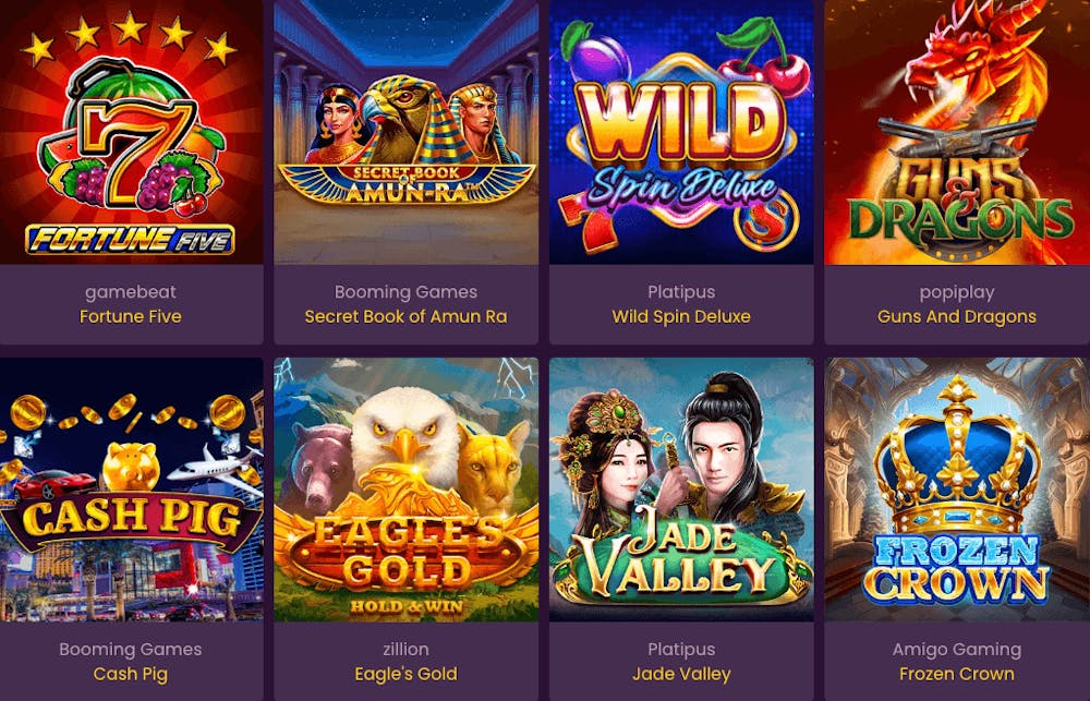 Slots hos Bizzo Casino