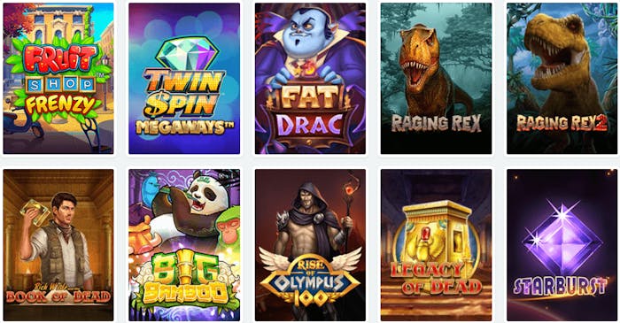 Spelutbudet på Casilando Casino