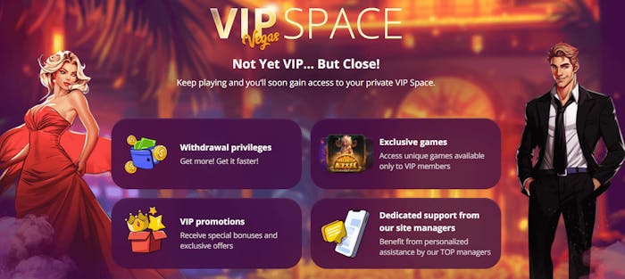 VIP-bonusen på Vulkan Vegas.