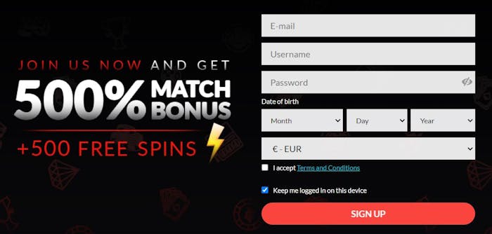 casino extreme registrernigssida