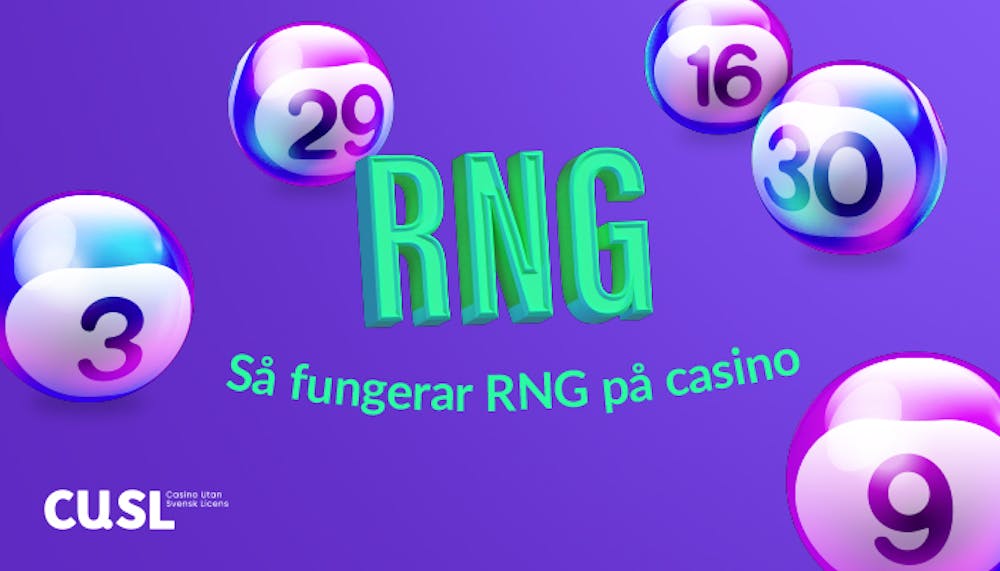 RNG: Så fungerar RNG på casino