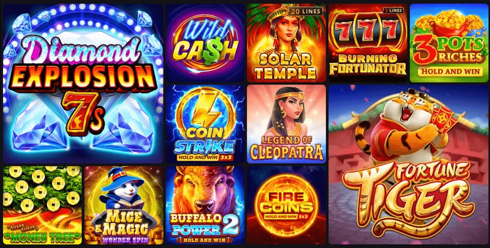 Spelutbudet hos Cyber.bet Casino