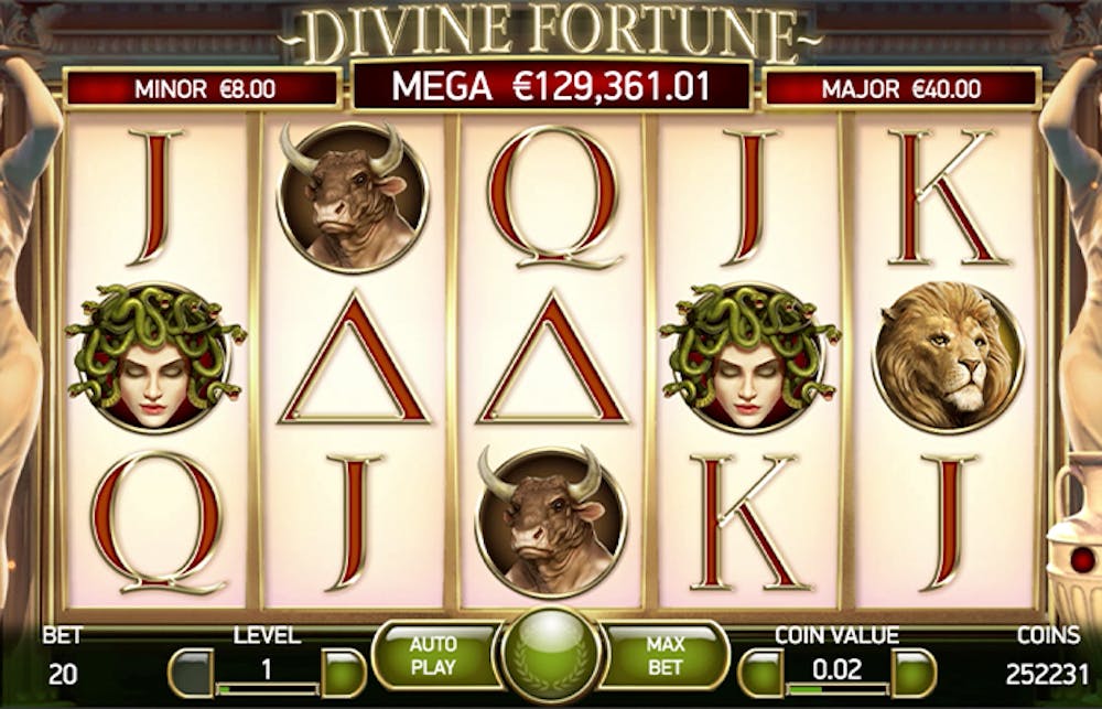 Divine Fortune: Information och detaljer logo