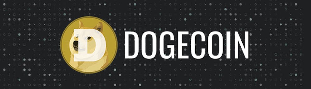 Logotypen för kryptovalutan Dogecoin (DOGE).