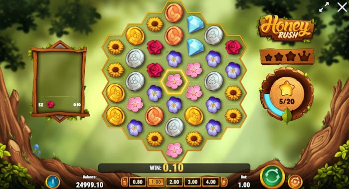 Honey Rush: Information och detaljer logo