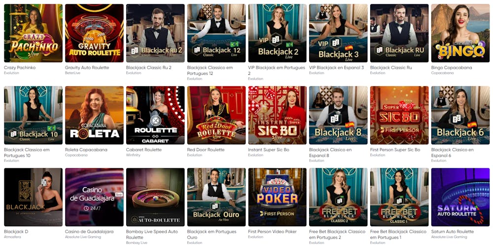 Live Casino hos iviBet