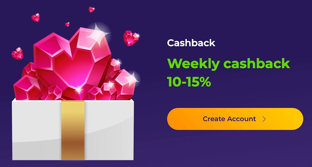 Cashback på iWild Casino