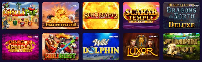 Populära jackpott spel finns hos många utländska casinon