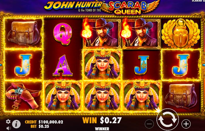 John Hunter and the Tomb of the Scarab Queen: Information och detaljer logo