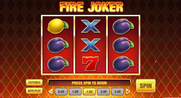 Det klassiska slotspelet Fire Joker