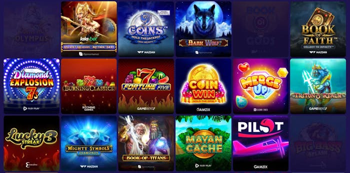 lalabet casino urval av spel