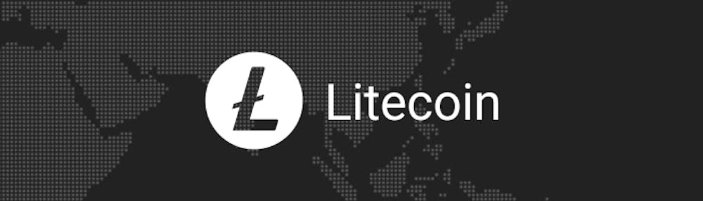 Logotypen för kryptovalutan Litecoin (LTC).