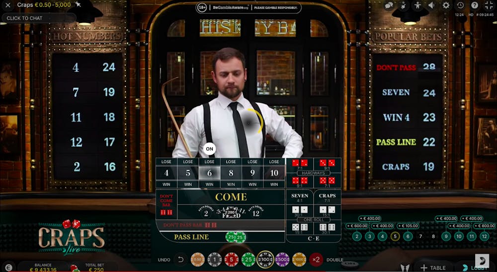 Live Craps