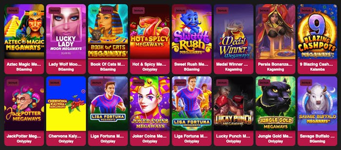Några megaways slots som finns hos Lordspin är bland andra JackPotter Megaways, Jungle Gold Megaways och Sweet Rush Megaways.