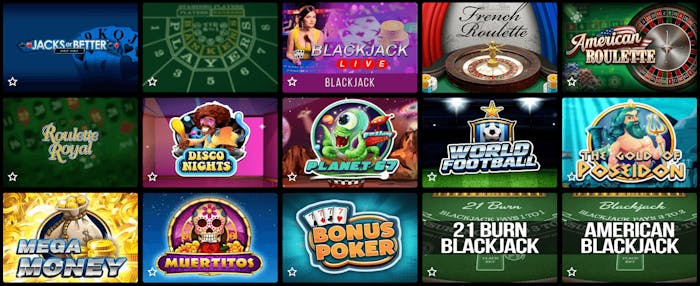Spela blackjack och andra bordsspel på Love Casino