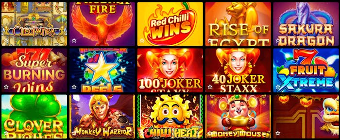 Jackpottspel hos Love Casino