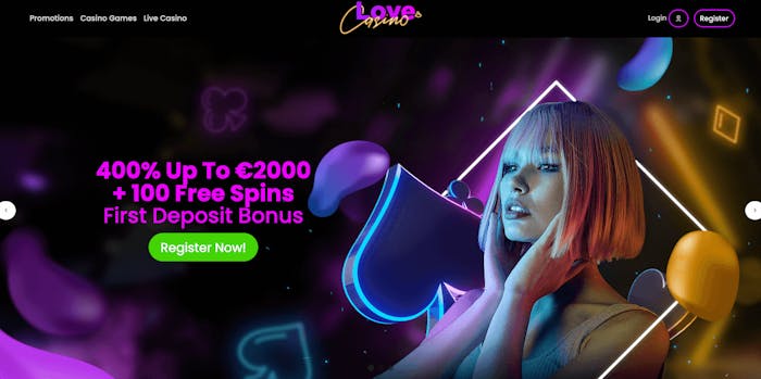 Första intrycket av Love Casino