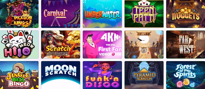 Bordsspel på Lucy's Casino