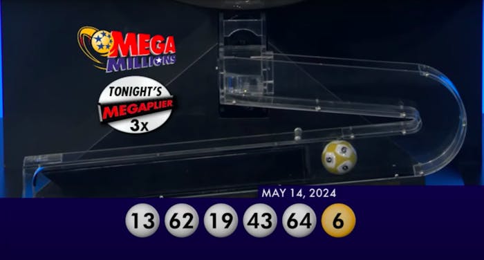En dragning i Mega Millions