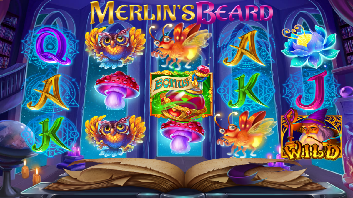 Kasta trollformler för vinster i nya slotspelet Merlin’s Beard