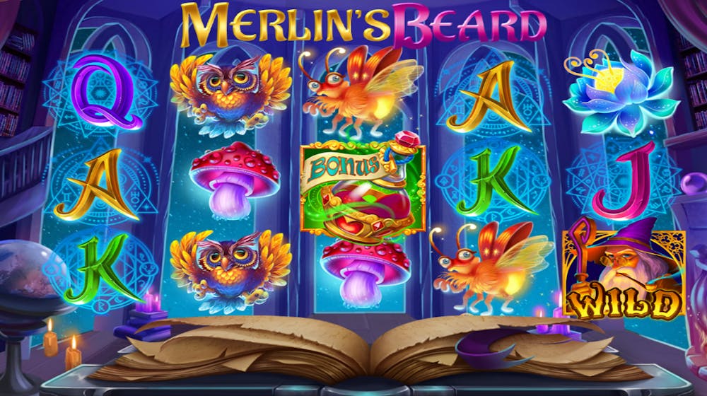 Kasta trollformler för vinster i nya slotspelet Merlin’s Beard