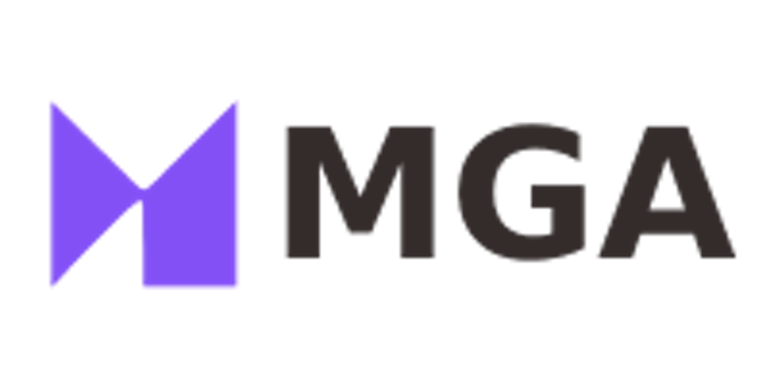 Logotypen för MGA.