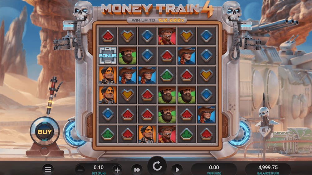 Gameplay av Money Train 4