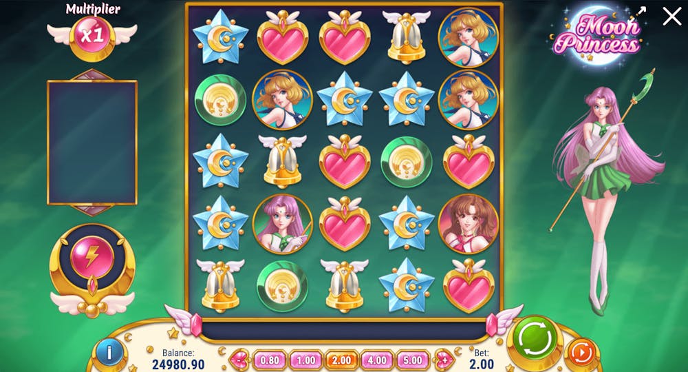 Gameplay av Moon Princess