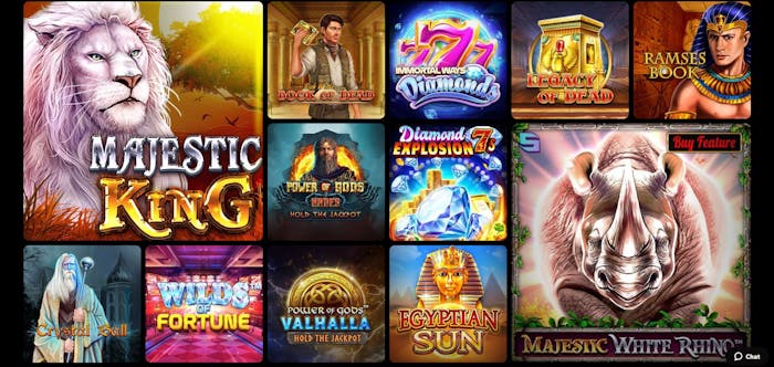 olympusbet casino urval av spel