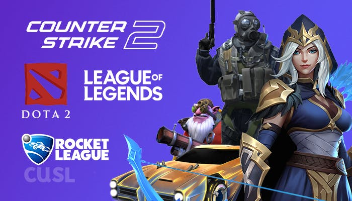 Populära esport spel
