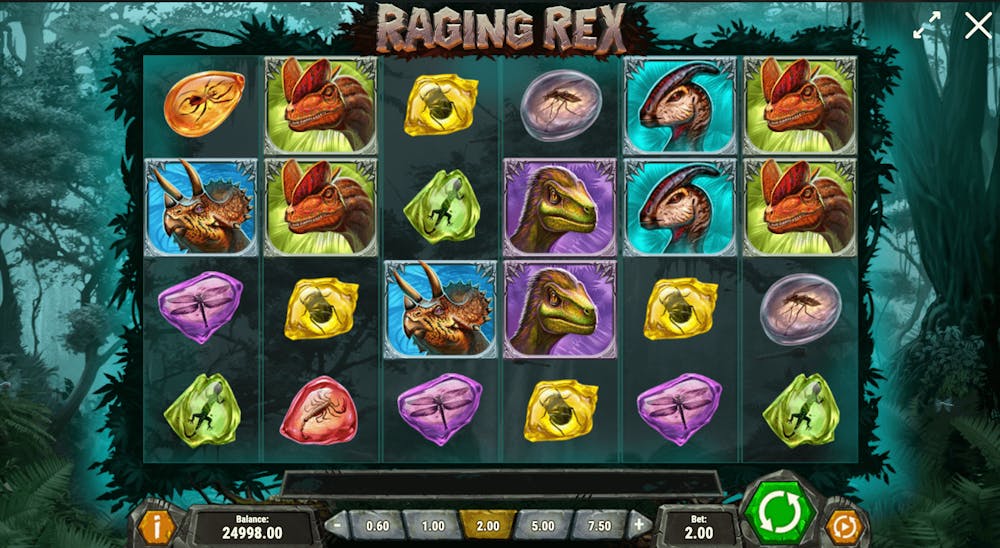 Gameplay av Raging Rex