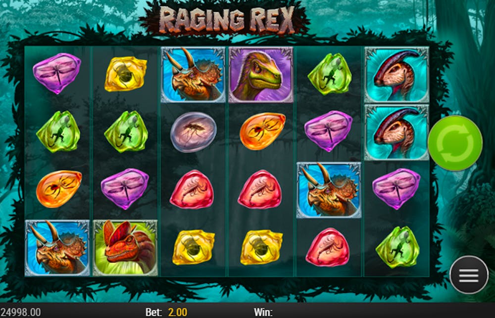 Raging Rex: Information och detaljer logo