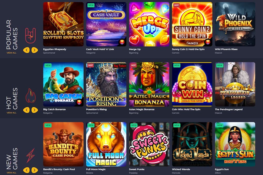 rolling slots casino