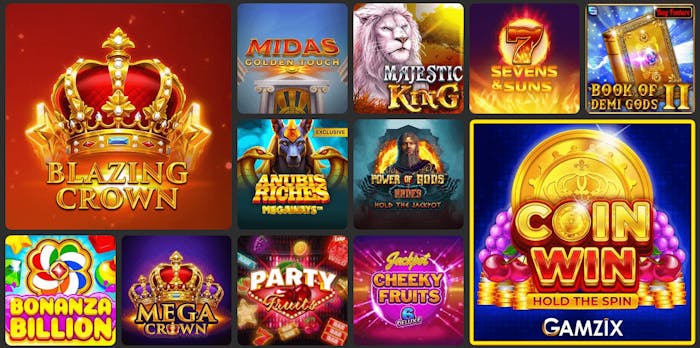 Utbud av slots på Slotimo Casino