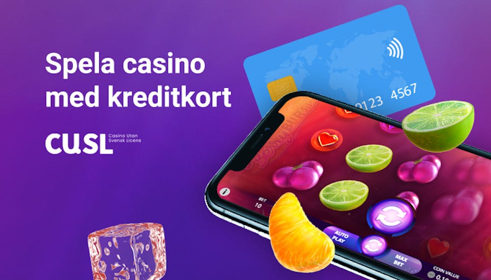 Spela på ett casino med kreditkort